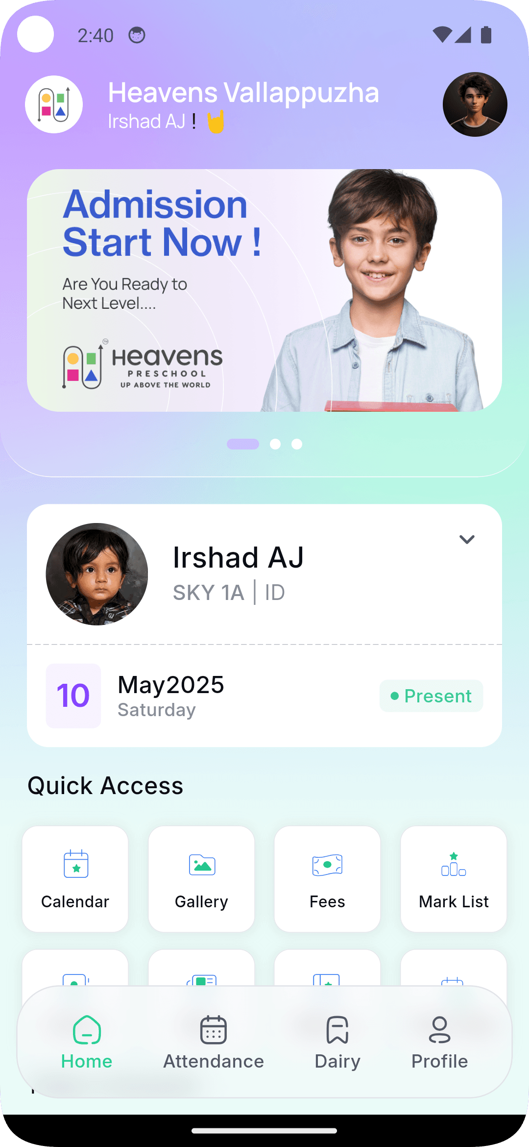 Heavens Diary screenshot 2