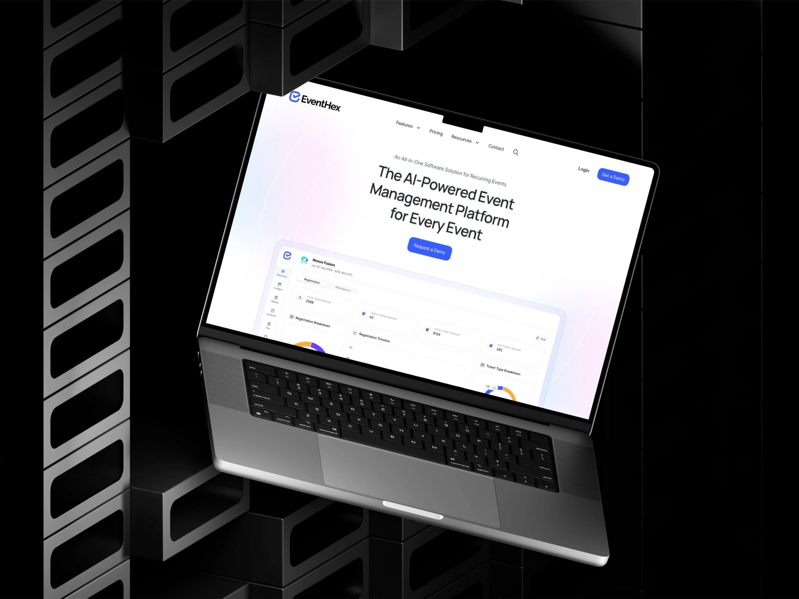 EventHex website