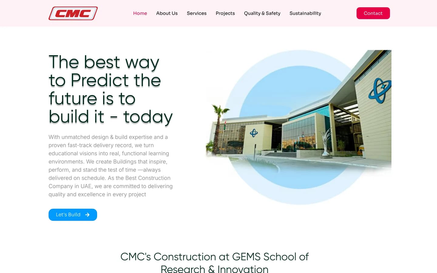 Chicago Maintenance & Contracting website