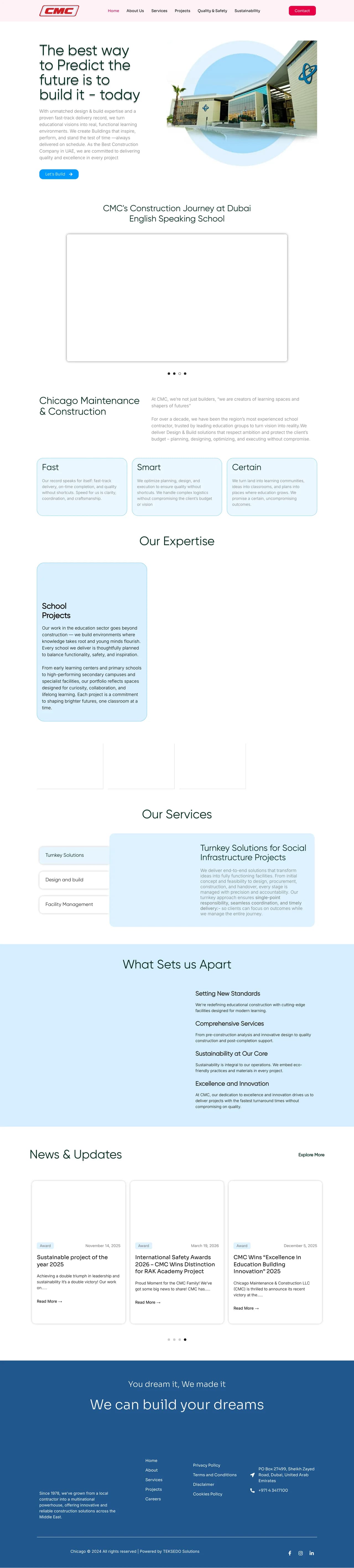 Chicago Maintenance & Contracting full page