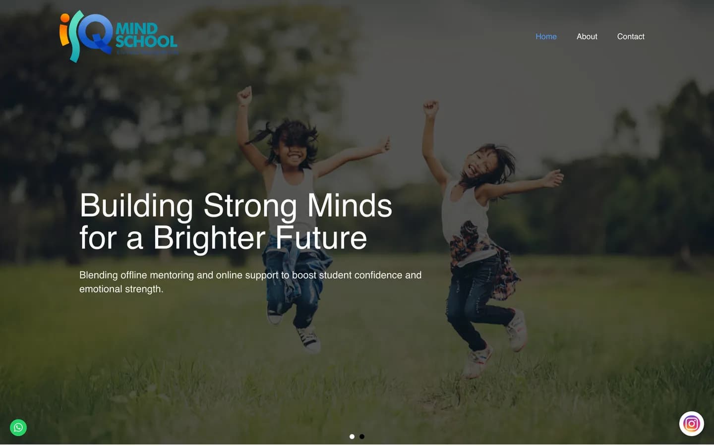 ISQ Mind School website